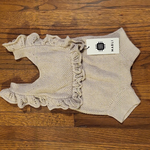 Mabli European knit boutique romper